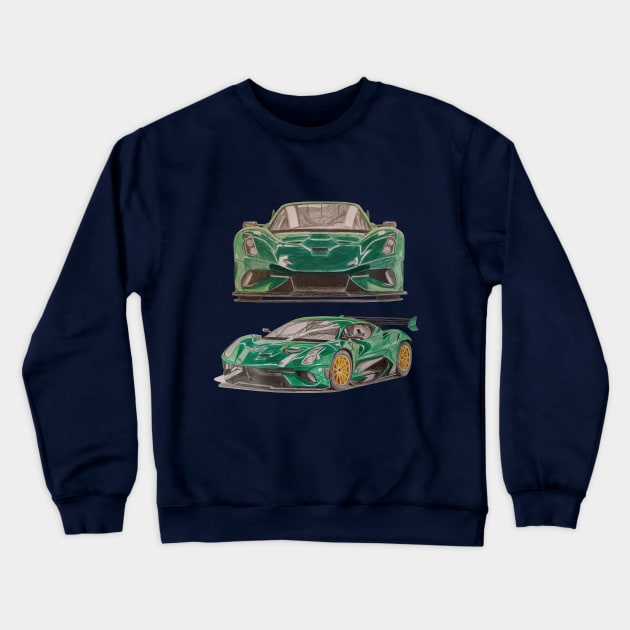 Car Crewneck Sweatshirt by An.D.L.